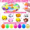 [1 Golden Egg]24Pack Prefilled Easter Eggs with Animals Pull Back Cars Toys Bunny Vehicle Plastic Surprise Eggs Kids Boys Girls Toddlers Easter Basket Stuffers Fillers Easter Eggs Hunt Party Favor view 2