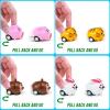 [1 Golden Egg]24Pack Prefilled Easter Eggs with Animals Pull Back Cars Toys Bunny Vehicle Plastic Surprise Eggs Kids Boys Girls Toddlers Easter Basket Stuffers Fillers Easter Eggs Hunt Party Favor view 3