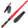 Gianby Light Up Saber for Kids, Red Light Swords with FX Sound, Expandable Light Swords Set for Galaxy War Fighter Warriors, Halloween Dress Up Parties (with Belt Clip) view 1