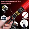 Gianby Light Up Saber for Kids, Red Light Swords with FX Sound, Expandable Light Swords Set for Galaxy War Fighter Warriors, Halloween Dress Up Parties (with Belt Clip) view 2