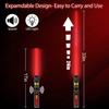 Gianby Light Up Saber for Kids, Red Light Swords with FX Sound, Expandable Light Swords Set for Galaxy War Fighter Warriors, Halloween Dress Up Parties (with Belt Clip) view 3
