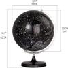 OLOTU Globe Classic Retro Globe Large Size with Lighting to Learn Earth Geography School, Family Adult Children World Globe 32cm Globe for Decor view 2