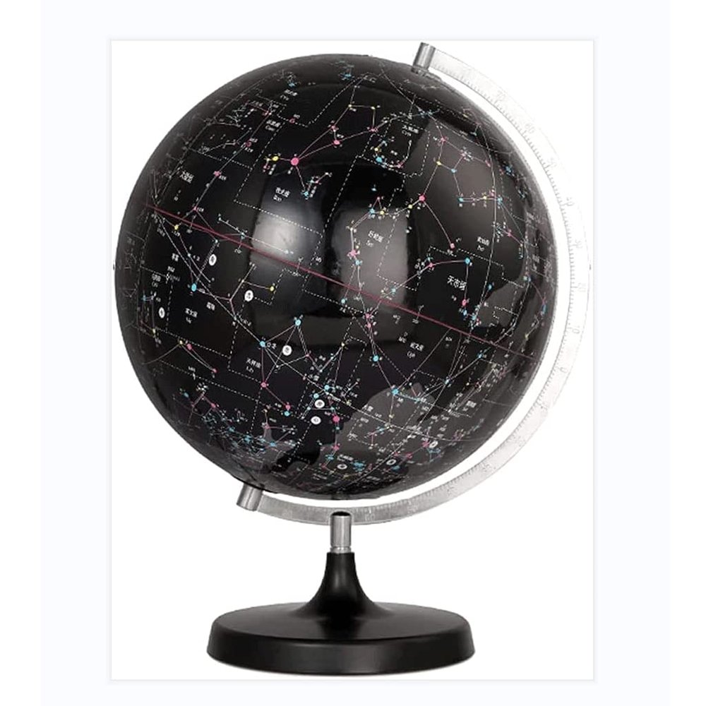 OLOTU Globe Classic Retro Globe Large Size with Lighting to Learn Earth Geography School, Family Adult Children World Globe 32cm Globe for Decor