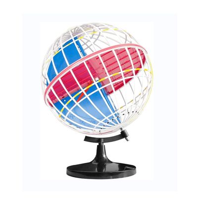 OLOTU Globe Creative Adjustable World Globe Model Latitude and Longitude Geographic Fit Kids Adult Globe with Black Stand 32cm/12.5" Globe for Decor