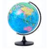 OLOTU Globe Newest Large World Globe with Stand and Magnifying Glass Lighting World Globe Educational Geographical Globe 12.5 Inch Diameter Globe for Decor view 1
