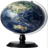 OLOTU Globe Newest World Globe Glowing World Globe 3D Raised Relief Topographic Geo Globe with Ar and Black Wooden Base Hd Map Globe for Decor view 3