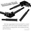 hopsupRC RC Stainless Steel Drive Shaft CVD Axles Upgrades Part for 1/10 Rustler/Stampede VXL 2WD,Alloy Suspension A Arm,Aluminum Caster Block & Steering Blocks & Rear Stub Carriers,Navy Blue view 3