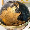 Globe Retro Classic World Globe Educational Globe Retro Mini Globe Geographic Globe Office Desktop Globe with Alloy Base 5.5 Inch Globe for Decor view 3