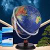 Globe Blue Ocean Illuminates The World's Globe 7.8 -inch Or 11.8 -inch Children and Adult Geographical Geographical Globe Home Decoration Globe for Decor view 3