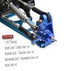hopsupRC Stainless Steel Rear Drive Shaft CVD & Front Axles Upgrades Part for 1/10 Slash 2WD VXL/Rustler 2WD VXL/Stampede 2WD VXL/Hoss 2WD VXL (Upgrades More Powerful) Silver view 2