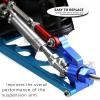 hopsupRC Stainless Steel Rear Drive Shaft CVD & Front Axles Upgrades Part for 1/10 Slash 2WD VXL/Rustler 2WD VXL/Stampede 2WD VXL/Hoss 2WD VXL (Upgrades More Powerful) Silver view 4