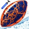 Jasonwell Waterproof Football Pool Toys - Strong Grip Soft Football for All-Weather Play Pool Games Beach Toys Water Footballs Outdoor Sports Toy Christmas Birthday Gifts for Kids Boys Teens Adults view 1