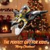 Akargol Sky Riders Rc Jet Plane with Light, Foam Remote Control Airplanes for Gift Chirstmas, RC Airplane Fighter Jet 360 Flip Fighter Jet, Stunt Roll, Airplane Gifts for Boys view 2