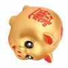 Golden Cute Piggy Bank Plastic Pig Money Bank,Piggy Bank Pig Money Box Bank Plastic Saving Box Saving Box Kids Gift view 2