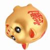 Golden Cute Piggy Bank Plastic Pig Money Bank,Piggy Bank Pig Money Box Bank Plastic Saving Box Saving Box Kids Gift view 3