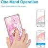 jioeuinly Case for TCL A2x Case Compatible with TCL A2x A508dl Phone Case Cover [with Tempered Glass Screen Protector][Hard PC + Soft Silicone][Ring Support] [Luminous Effect] YGF-MH view 4