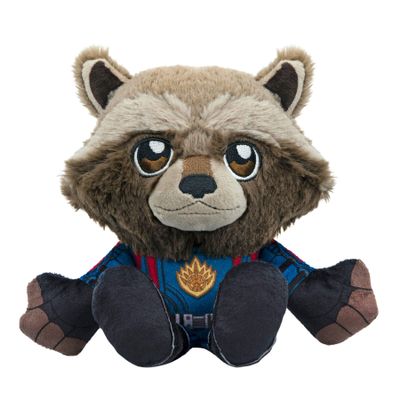 Bleacher Creatures Marvel Rocket Raccoon 8" Kuricha Sitting Plush- Soft Chibi Inspired Toy