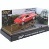 1974 AMC Hornet Red with White Stripes James Bond 007 "The Man with the Golden Gun (1974) Movie with Display 1/64 Diecast Model Car by Motormax view 4