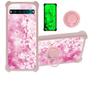 jioeuinly Case for TCL 10 Pro Case Compatible with TCL 10 Pro Phone Case Cover [with Tempered Glass Screen Protector][Hard PC + Soft Silicone][Ring Support] [Luminous Effect] YGF-MH view 1