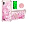 jioeuinly Case for TCL A2 A507dl Case Compatible with TCL Signa Phone Case Cover [with Tempered Glass Screen Protector][Hard PC + Soft Silicone][Ring Support] [Luminous Effect] YGF-MH view 1