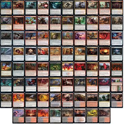 Competitive Commander Mishra Aggro Meld Deck - Rakdos - Black Red - EDH cEDH - Mishra, Claimed by Gix - 100 Card - Custom Magic The Gathering Deck - Very Strong!