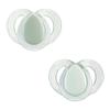 Tommee Tippee Night Time Pacifier, 6-18 Months, Symmetrical Silicone Baglet, BPA-Free Binkies, Glow in The Dark Technology, Pack of 2 with Reusable Sterilizer Pod view 1