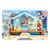 Bluey Beach Cabin Playset, 10, Customizable Toddler House Playset with 10 Play Pieces and 2.5 Goggles Figure, Toy Houses for Kids Ages 3+ view 2