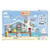 Bluey Beach Cabin Playset, 10, Customizable Toddler House Playset with 10 Play Pieces and 2.5 Goggles Figure, Toy Houses for Kids Ages 3+ view 3