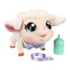 Little Live Pets My Pet Lamb Snowie Baby Safe Stuffed Animal, a Soft and Woolly Toy Lamb That Makes 25+ Sounds & Reactions, Ages 5+ view 1