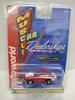 Auto World SC385-1B Muscle Car Dealerships 1971 Vega HO Scale Electric Slot Car - Red with White view 1