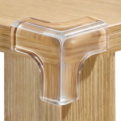 14 Pack Clear Corner Protectors, T-Shaped Table Edge Guards, Baby Safety Bumpers, Furniture & Sharp Corner Proofing Covers