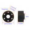 AMOGOT 4Pcs Brass Weights RC 12mm Hex Extended Wheel Hub Adapters for 1.9/2.2inch Beadlock Wheel Rim Widen Adapter Axial Scx10 90046 Trx4 Wraith Gen7 Gen8 D90 CC01 1/10 RC Crawler B(12mm) view 2