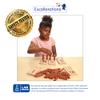 Excellerations Peg Number Board, Included: 10 Rubberwood Boards + 55 Wood Pegs + Storage Bag, Montessori Math Materials, Learning Manipulatives, Counting for Kids, Reggio Emilia Classroom Essentials view 2