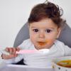 1pcs Double Head Baby Spoon,Silicone Baby Fruit Scraping Mud Spoon Feeding Spoons Training Spoon Set for Infants Baby, view 2