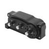 VBESTLIFE Transfer Case 313mm Wheelbase 2 Speed CNC Machined Anodised Aluminium Alloy RC Parts for Scx10 1/10 RC Car (Black) view 1