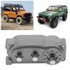 VBESTLIFE Transfer Case 313mm Wheelbase 2 Speed CNC Machined Anodised Aluminium Alloy RC Parts for Scx10 1/10 RC Car () view 3