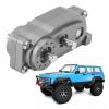 VBESTLIFE Transfer Case 313mm Wheelbase 2 Speed CNC Machined Anodised Aluminium Alloy RC Parts for Scx10 1/10 RC Car () view 4