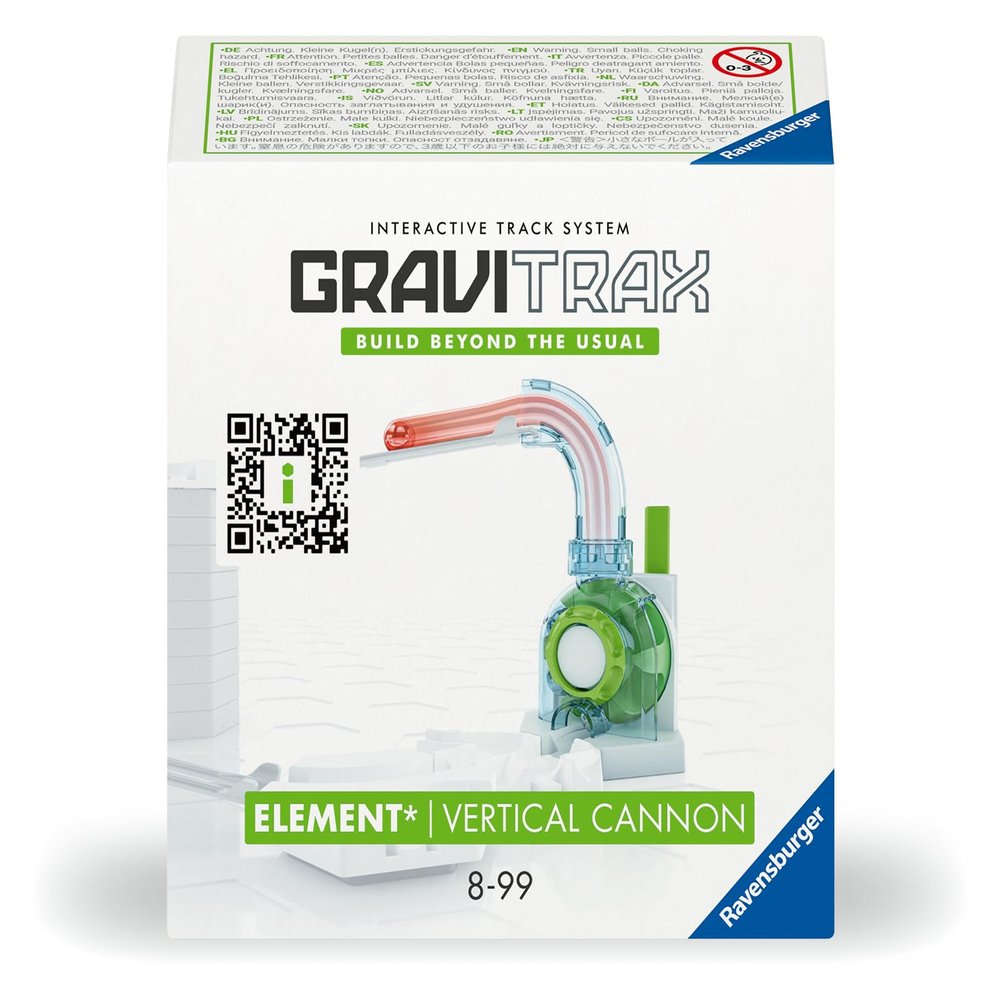 Ravensburger Vertical Cannon Extension - GraviTrax Marble Run & Construction Toy for 8+ Years