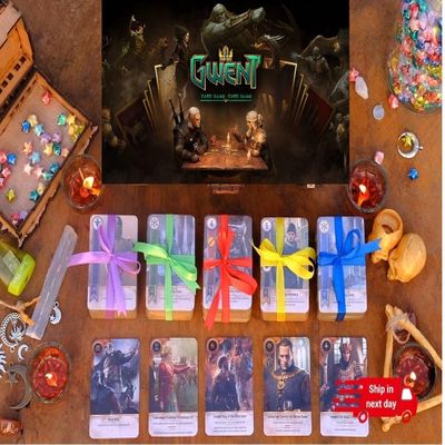 Gwent Cards (5 Decks | 527 Cards) Complete Set with Playmat ! Exciting Gift for Lovers