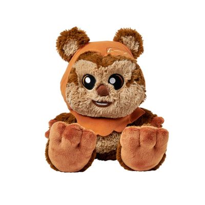 Disney Store Official Star Wars Wicket Ewok Plush with Big Feet Small 11-Inch Cuddly Toy for Fans, Perfect Collectible & Gift for All Ages Iconic Ewok Design