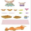 Calico Critters Sunny Picnic Set - Fennec Fox Sister & Baby, Doll Playset with Figures and Accessories view 2
