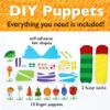 Creativity for Kids The Very Hungry Caterpillar Story Puppets: Sock Puppet Kit for Toddlers from The World of Eric Carle, Crafts for Kids (Ages 3+) view 3