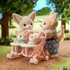 Calico Critters Fennec Fox Family - Set of 4 Collectible Doll Figures for Children Ages 3+ view 2