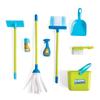 Kidoozie Cleaning Essentials Playset - 9-Piece Pretend Play Set with Broom, Mop, Duster, Dustpan, Bucket, and More! view 1