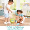 Kidoozie Cleaning Essentials Playset - 9-Piece Pretend Play Set with Broom, Mop, Duster, Dustpan, Bucket, and More! view 2