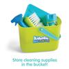 Kidoozie Cleaning Essentials Playset - 9-Piece Pretend Play Set with Broom, Mop, Duster, Dustpan, Bucket, and More! view 4