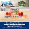 Elmer's Squishies Kids DIY Activity Kit, Creates 4 Mystery Characters, 24 Piece Kit, for Ages 6 and Up, Perfect for Stress Relief and Sensory Play view 3