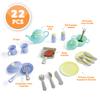 Kidoozie Classy Kitchen Playset - Interactive Pretend Play Kitchen Set with 22 Accessories for Kids 2+ view 4