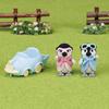 Calico Critters Penguin Babies Ride 'n Play - Doll Playset with 2 Poseable Figures, Pushcart & More! view 3