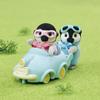 Calico Critters Penguin Babies Ride 'n Play - Doll Playset with 2 Poseable Figures, Pushcart & More! view 4